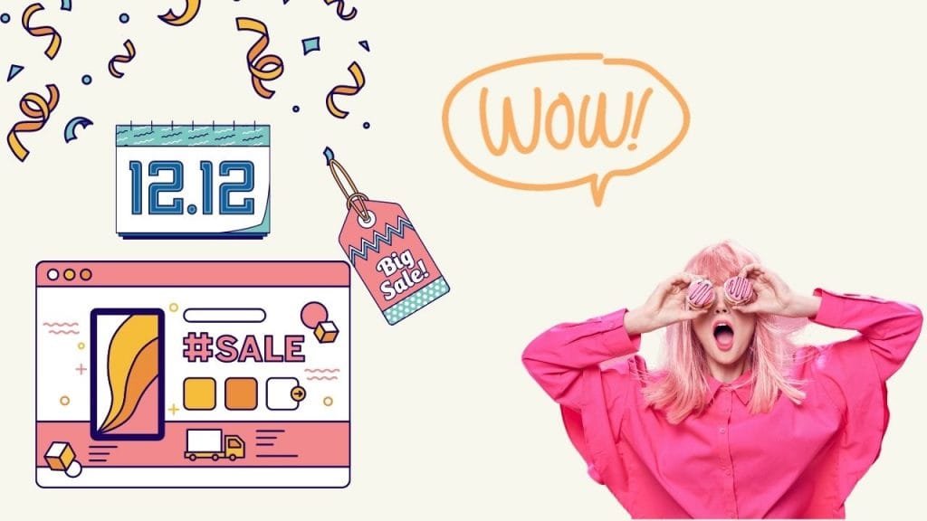 thiết kế templates trang trí shop online với canva