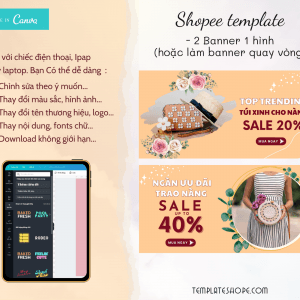 z-Banner 1 hình (hoặc làm banner quay vòng) - Ngành Thời Trang Nữ, Túi Ví Nữ, Phụ kiện & trang sức nữ...