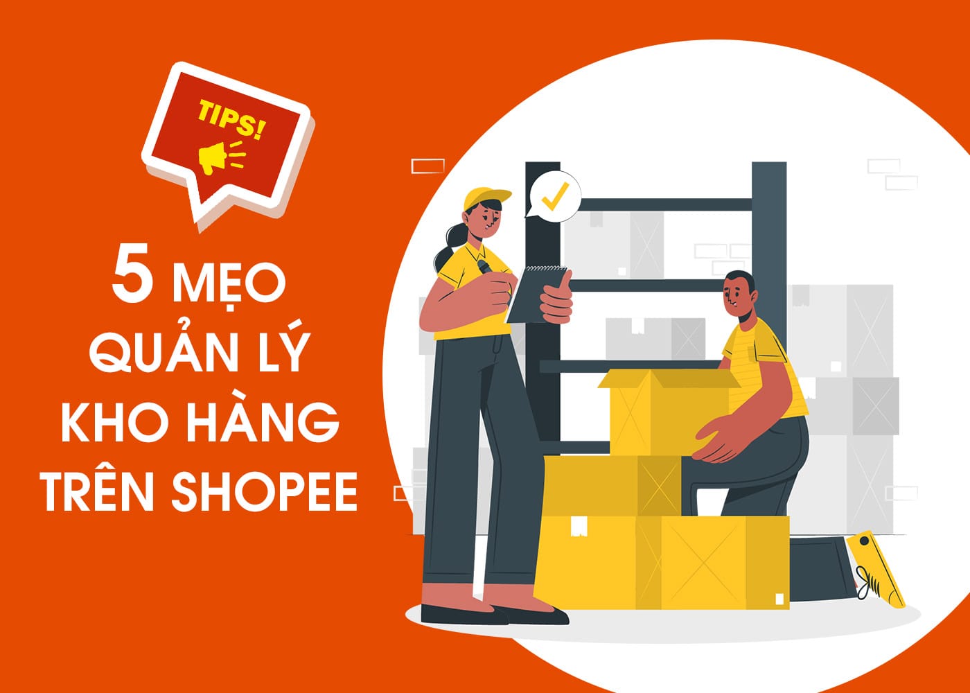 trang trí shopee